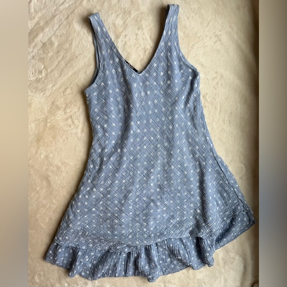 100% Cotton Flowy Layered Dress - Picture 2 of 6